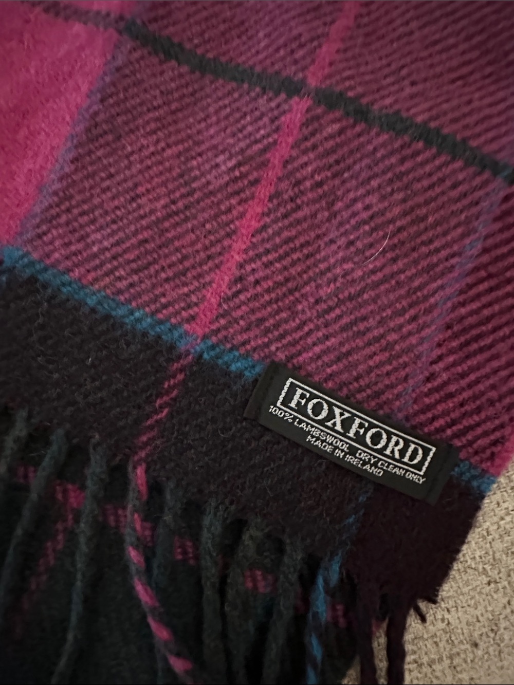 Foxford Lambswool Scarf Ireland